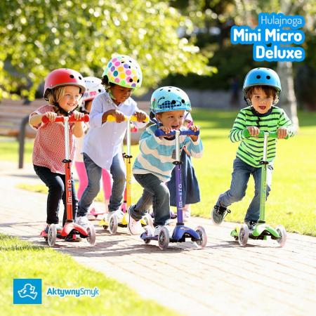 Hulajnoga Mini Micro Deluxe pomarańczowa