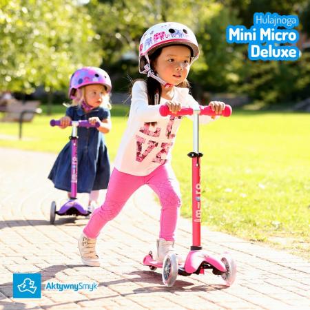 Mini Micro 3in1 Deluxe Purple - jeździk i hulajnoga Mini Micro Deluxe
