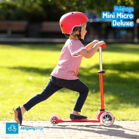 Mini Micro 3in1 Deluxe Purple - jeździk i hulajnoga Mini Micro Deluxe