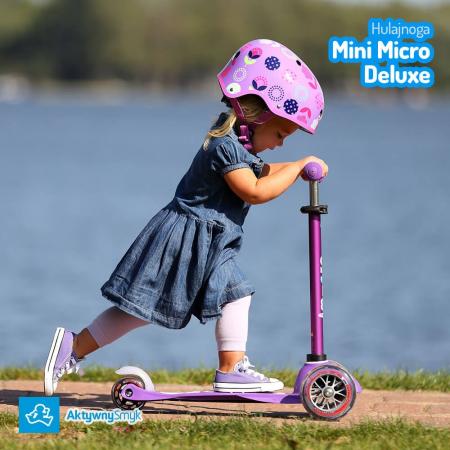 Mini Micro 3in1 Deluxe Aqua - jeździk i hulajnoga Mini Micro Deluxe