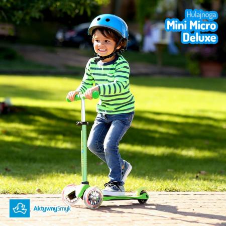 Mini Micro 3in1 Deluxe Aqua - jeździk i hulajnoga Mini Micro Deluxe
