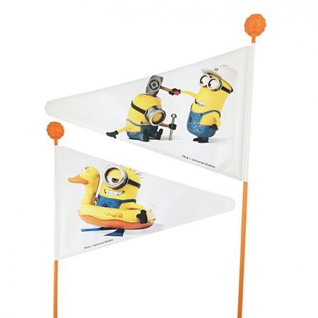 Flaga Minionki do rowerka dziecięcego