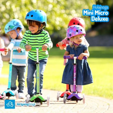 Hulajnoga Mini Micro Deluxe morelowa