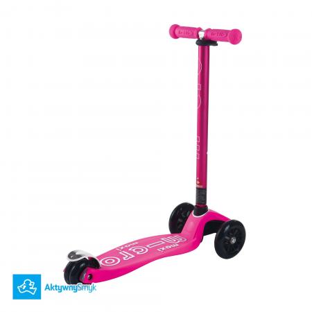 Różowa hulajnoga Maxi Micro Deluxe Shocking Pink
