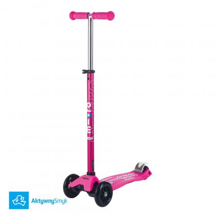 Różowa hulajnoga Maxi Micro Deluxe Shocking Pink