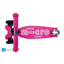 Różowa hulajnoga Maxi Micro Deluxe Shocking Pink