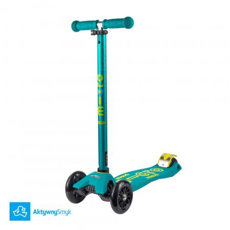 Zielona hulajnoga Maxi Micro Deluxe Petrol Green