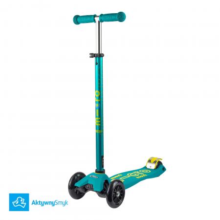 Zielona hulajnoga Maxi Micro Deluxe Petrol Green