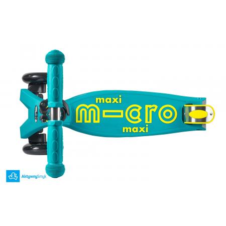 Zielona hulajnoga Maxi Micro Deluxe Petrol Green