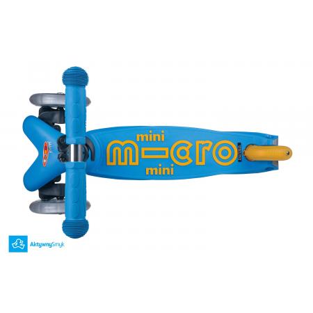 Niebieska hulajnoga Mini Micro Deluxe Ocean Blue