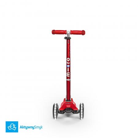 Hulajnoga Maxi Micro Deluxe Red LED