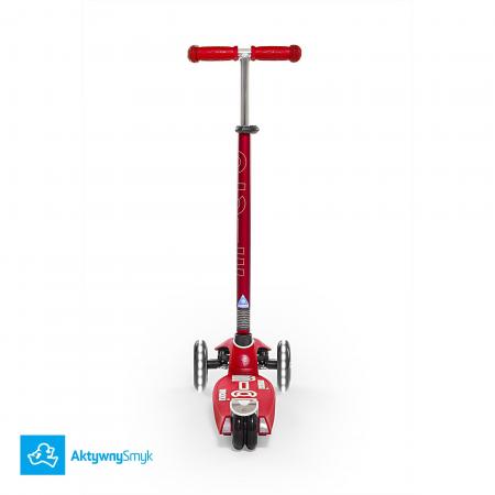 Hulajnoga Maxi Micro Deluxe Red LED