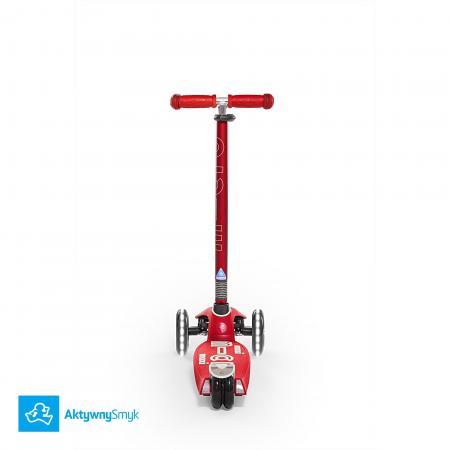 Hulajnoga Maxi Micro Deluxe Red LED