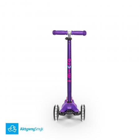 Hulajnoga Maxi Micro Deluxe Purple LED