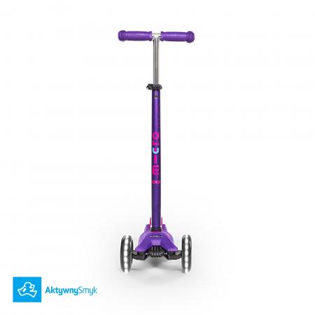 Hulajnoga Maxi Micro Deluxe Purple LED