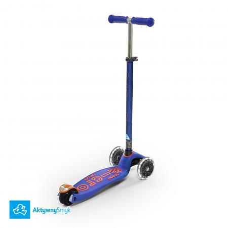 Hulajnoga Maxi Micro Deluxe Blue LED