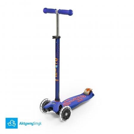 Hulajnoga Maxi Micro Deluxe Blue LED