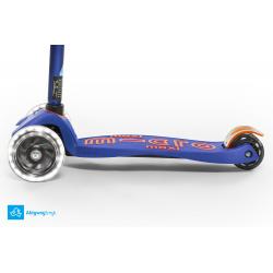 Hulajnoga Maxi Micro Deluxe Blue LED | Sklep AktywnySmyk Warszawa