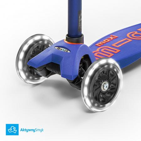 Hulajnoga Maxi Micro Deluxe Blue LED
