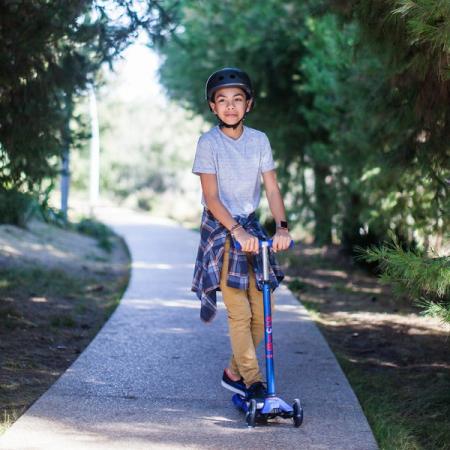 Hulajnoga Maxi Micro Deluxe Red LED