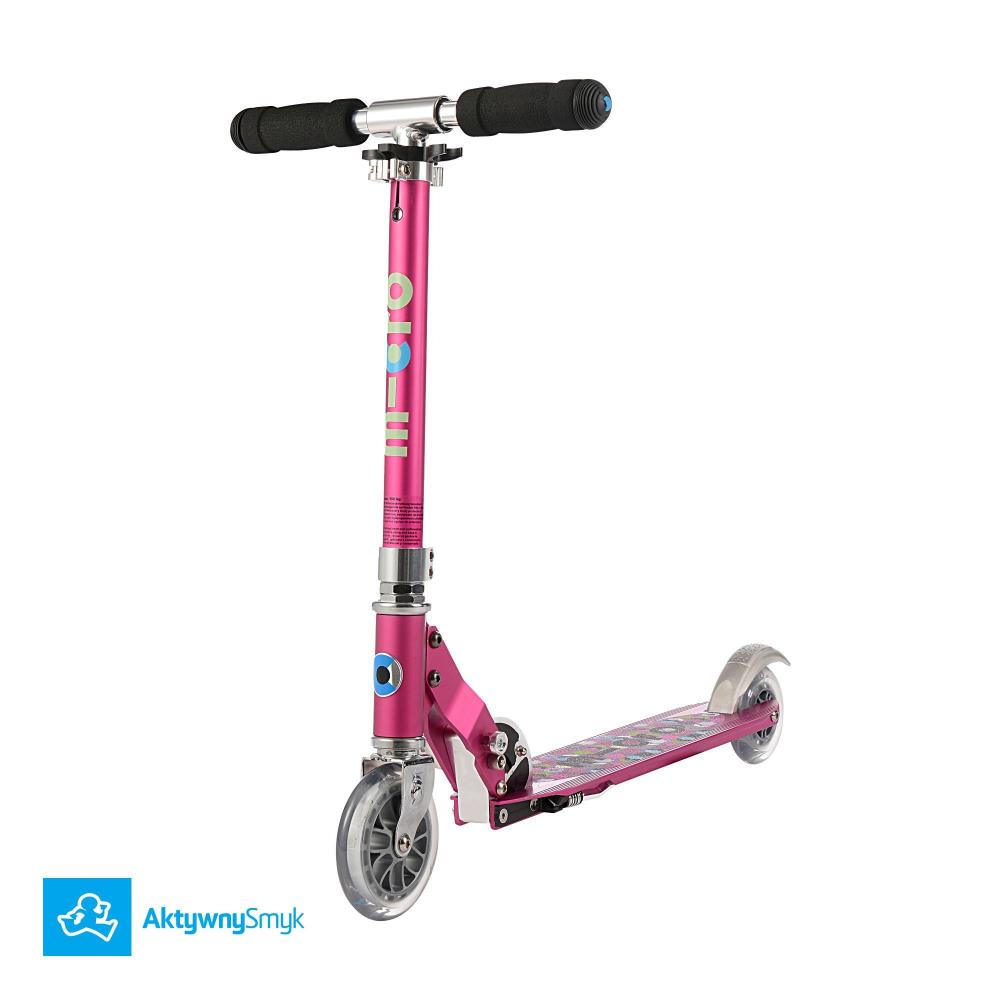 Hulajnoga Micro Sprite LE raspberry floral dot Hulajnoga Micro Sprite LE raspberry floral dot