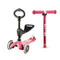 Różowa Mini Micro 3in1 Deluxe - jeździk i hulajnoga Mini Micro Deluxe Sklep AktywnySmyk Warszawa