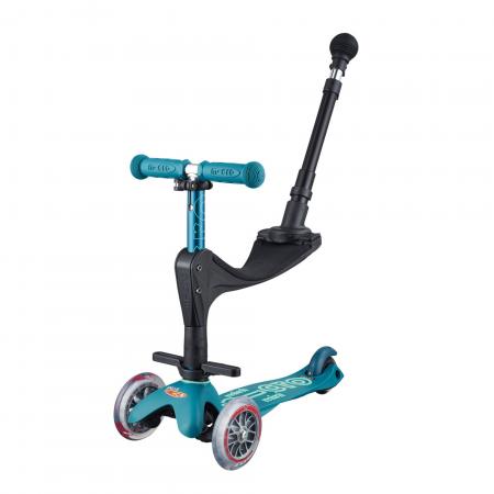 Mini Micro 3in1 Deluxe Plus Ice Blue - jeździk i hulajnoga Mini Micro Deluxe