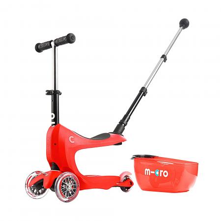 Czerwony jeździk Micro Mini2Go Plus Deluxe Red