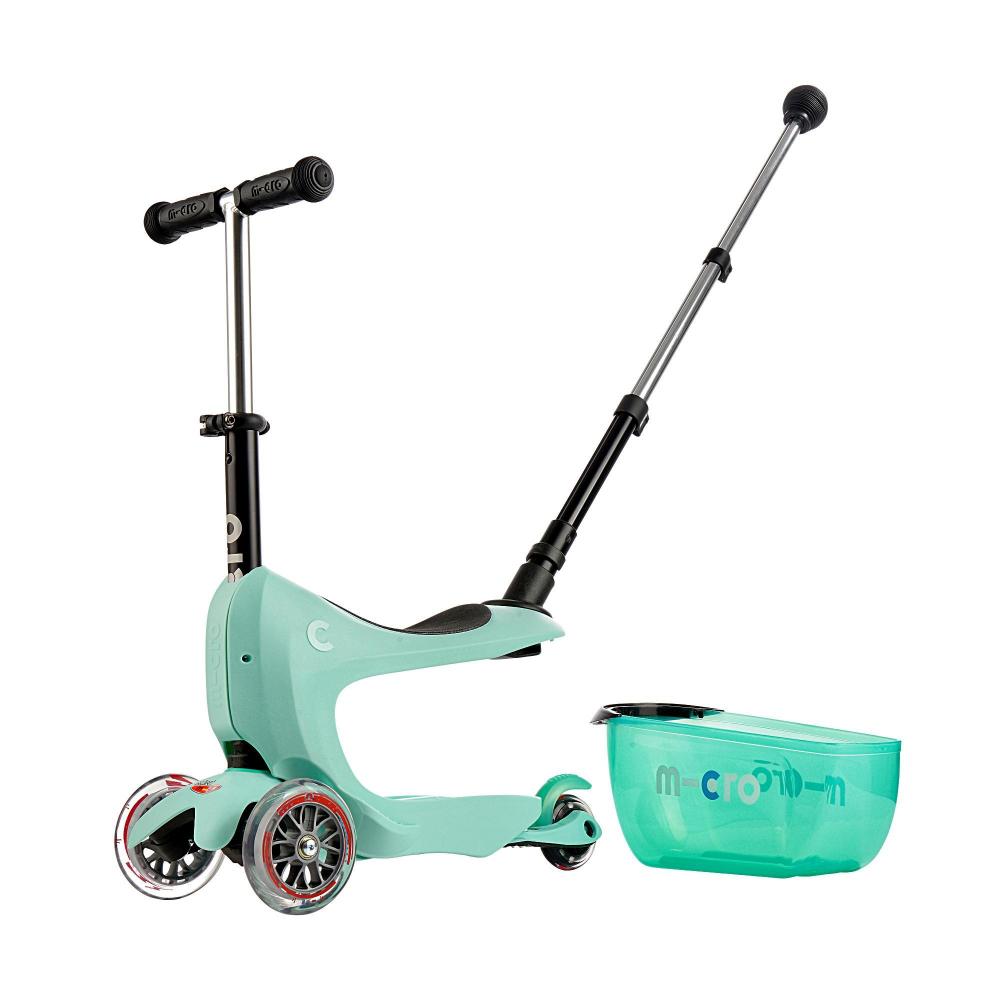 Micro Mini2Go Plus Deluxe Mint - jeździk i hulajnoga - Sklep AktywnySmyk Warszawa