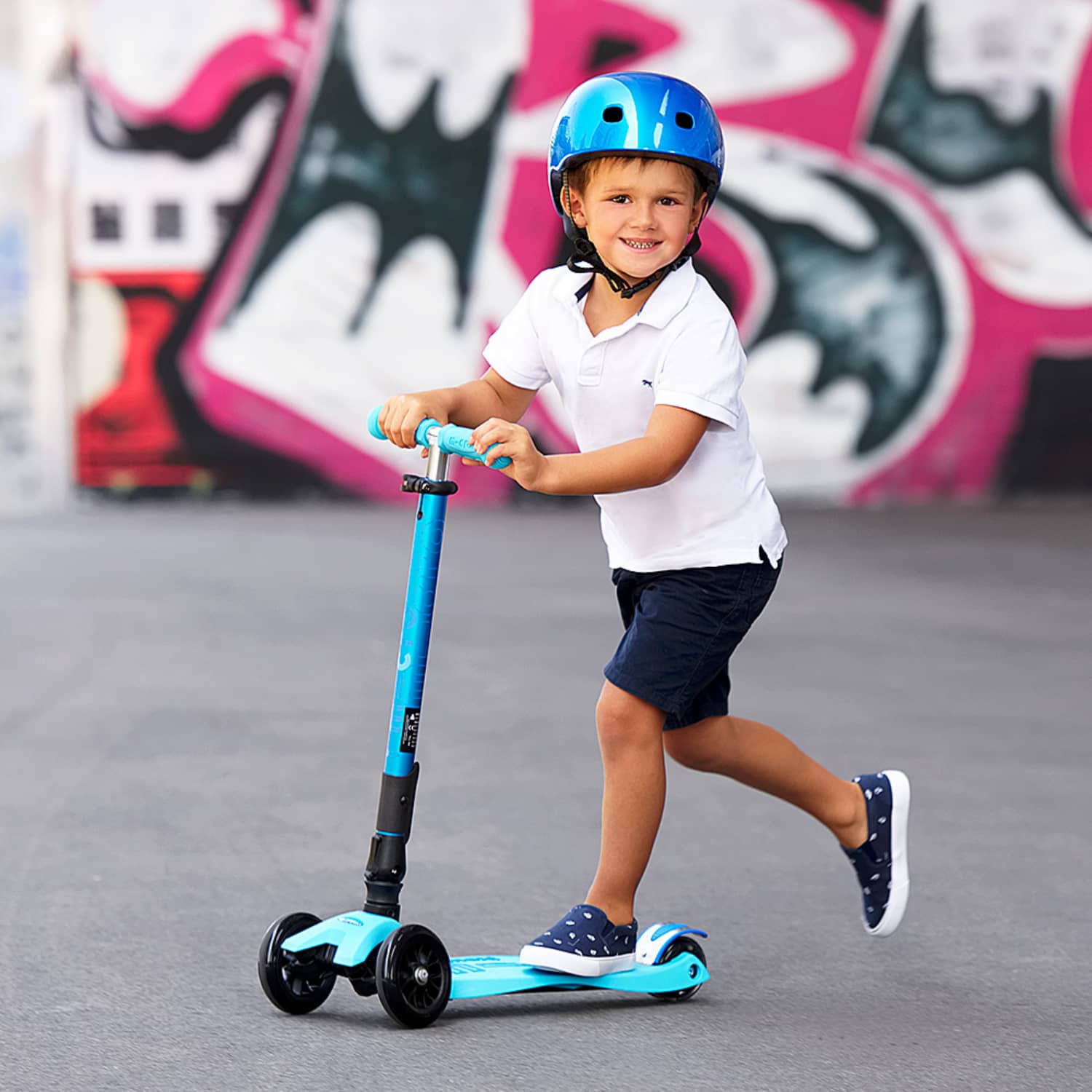 Hulajnoga Maxi Micro Foldable z łatwo składanym drążkiem - sklep AktywnySmyk.pl